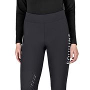 LEGGINGS DA EQUITAZIONE DONNA CON GRIP AL GINOCCHIO CHUNK NERO LEGGINGS DA EQUITAZIONE DONNA CON GRIP AL GINOCCHIO CHUNK NERO
