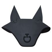 LIGHTWEIGHT JERSEY FLY BONNET ANTHRACITE SQUARED-FRONT TECHNICAL BONNET WITH EMBROIDERED LOGO LIGHTWEIGHT JERSEY FLY BONNET ANTHRACITE SQUARED-FRONT TECHNICAL BONNET WITH EMBROIDERED LOGO