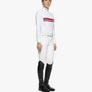 LONG SLEEVE CAVALLERIA TOSCANA COMPETITION POLO SHIRT FOR GIRLS LONG SLEEVE CAVALLERIA TOSCANA COMPETITION POLO SHIRT FOR GIRLS