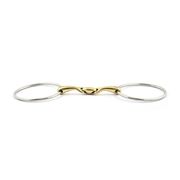 LOOSE RING BIT TRIPLE JOINTED THIN 20 MM MOUTHPIECE JUMP'IN LOOSE RING BIT TRIPLE JOINTED THIN 20 MM MOUTHPIECE JUMP'IN