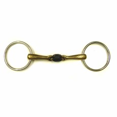 LOOSE RING BIT, TRIPLE-JOINTED WITH BLACK CENTER PIECE LOOSE RING BIT, TRIPLE-JOINTED WITH BLACK CENTER PIECE