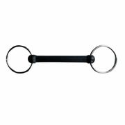 LOOSE RING BIT WITH HARD RUBBER MOUTHPIECE – EQUINE HORSE LOOSE RING BIT WITH HARD RUBBER MOUTHPIECE – EQUINE HORSE