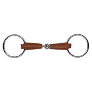LOOSE RING BIT WITH LEATHER-COVERED MOUTHPIECE – FEELING LOOSE RING BIT WITH LEATHER-COVERED MOUTHPIECE – FEELING