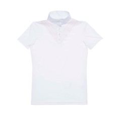 MAGLIA DA EQUITAZIONE BIMBA MANICA CORTA CON DETTAGLIO TRAFORATO MAGLIA DA EQUITAZIONE BIMBA MANICA CORTA CON DETTAGLIO TRAFORATO
