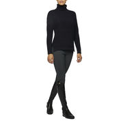 MAGLIONE DONNA A COLLO ALTO CAVALLERIA TOSCANA MAGLIONE DONNA A COLLO ALTO CAVALLERIA TOSCANA