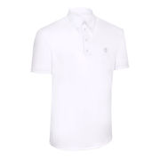 MEN'S COMPETITION POLO SHORT SLEEVE CHARLES WHITE MEN'S COMPETITION POLO SHORT SLEEVE CHARLES WHITE