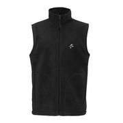MEN'S FULL ZIP MICRO FLEECE VEST BLACK MEN'S FULL ZIP MICRO FLEECE VEST BLACK