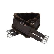 NYLON GIRTH WITH SHEEPSKIN BROWN KENTUCKY NYLON GIRTH WITH SHEEPSKIN BROWN KENTUCKY