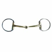 OLIVE EGGBUTT BIT LOCKED DOUBLE JOINTED EQUINE HORSE OLIVE EGGBUTT BIT LOCKED DOUBLE JOINTED EQUINE HORSE