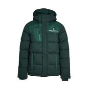 PADDED JACKET WITH EMBROIDERED LOGO HOOD Unisex PADDED JACKET WITH EMBROIDERED LOGO HOOD Unisex