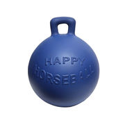 PALLA GIOCO PER CAVALLO IN GOMMA GONFIABILE CON MANIGLIA BLU PALLA GIOCO PER CAVALLO IN GOMMA GONFIABILE CON MANIGLIA BLU
