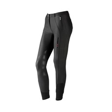 PANTALONE DA EQUITAZIONE CON GRIP BUCANEVE NERO PANTALONE DA EQUITAZIONE CON GRIP BUCANEVE NERO