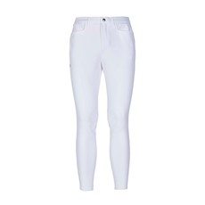 PANTALONE DA EQUITAZIONE UOMO CON GRIP BIANCO PANTALONE DA EQUITAZIONE UOMO CON GRIP BIANCO