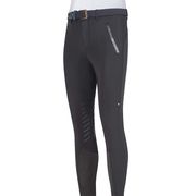 PANTALONE DA EQUITAZIONE UOMO CON GRIP GINOCCHIO CUBEC NERO PANTALONE DA EQUITAZIONE UOMO CON GRIP GINOCCHIO CUBEC NERO