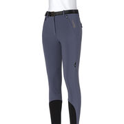 PANTALONE DONNA GRIP AL GINOCCHIO A VITA ALTA ETTIEKH GRIGIO PANTALONE DONNA GRIP AL GINOCCHIO A VITA ALTA ETTIEKH GRIGIO