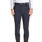 PANTALONI UOMO CON GRIP AL GINOCCHIO EQUILINE BLU PANTALONI UOMO CON GRIP AL GINOCCHIO EQUILINE BLU