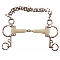 PELHAM SNODATO CON BARBOZZALE INOX HAPPY MOUTH PELHAM SNODATO CON BARBOZZALE INOX HAPPY MOUTH