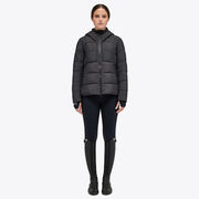 PIUMINO DONNA TRAPUNTATO OPACO CAVALLERIA TOSCANA NERO PIUMINO DONNA TRAPUNTATO OPACO CAVALLERIA TOSCANA NERO