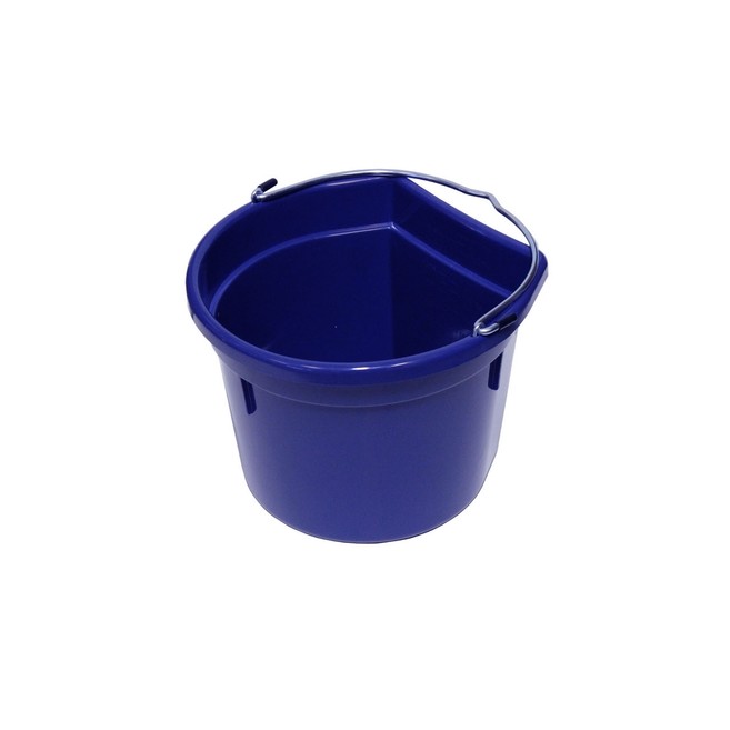 Sartore Plastic Bucket With Flat Side 20lt Blue 