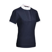 POLO DA COMPETIZIONE DONNA MANICA CORTA APOLLINE SAMSHIELD BLU POLO DA COMPETIZIONE DONNA MANICA CORTA APOLLINE SAMSHIELD BLU