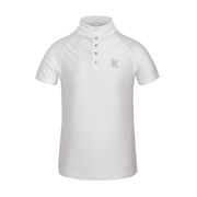 POLO DA CONCORSO JUNIOR MOD.BAILIA WHITE POLO DA CONCORSO JUNIOR MOD.BAILIA WHITE