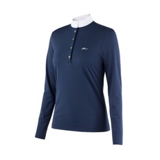POLO DA EQUITAZIONE DONNA COLLO COREANA MANICA LUNGA JERSEY MOD.FIDAN POLO DA EQUITAZIONE DONNA COLLO COREANA MANICA LUNGA JERSEY MOD.FIDAN