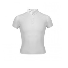 POLO DA EQUITAZIONE UOMO HUNT IN TESSUTO TECNICO WHITE POLO DA EQUITAZIONE UOMO HUNT IN TESSUTO TECNICO WHITE