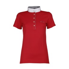 POLO DONNA COREANA MANICA CORTA CON CUCITURE ANIMO POLO DONNA COREANA MANICA CORTA CON CUCITURE ANIMO