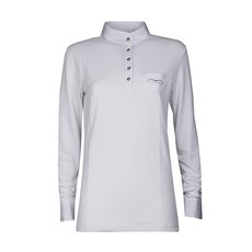 POLO DONNA MANICA LUNGA WINTEK CON TASCHINO ANIMO BIANCO POLO DONNA MANICA LUNGA WINTEK CON TASCHINO ANIMO BIANCO