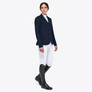 R-EVO EMBROIDERED WOMEN'S COMPETITION JACKET NAVY BLUE R-EVO EMBROIDERED WOMEN'S COMPETITION JACKET NAVY BLUE