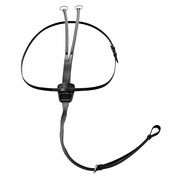 RUNNING MARTINGALE WITH ELASTIC ADJUSTMENT BLACK RUNNING MARTINGALE WITH ELASTIC ADJUSTMENT BLACK