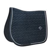 SADDLE PAD BASIC VELVET JUMPING BLACK KENTUCKY SADDLE PAD BASIC VELVET JUMPING BLACK KENTUCKY