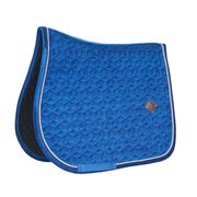 SADDLE PAD BASIC VELVET JUMPING BLUE NAVY KENTUCKY SADDLE PAD BASIC VELVET JUMPING BLUE NAVY KENTUCKY