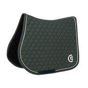 SADDLE PAD ONION QUILT 3D LOGO JUMPING PINE GREEN KENTUCKY SADDLE PAD ONION QUILT 3D LOGO JUMPING PINE GREEN KENTUCKY
