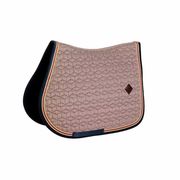 SADDLE PAD PIED-DE-POULE JUMPING BORDEAUX/BLUE NAVY KENTUCKY SADDLE PAD PIED-DE-POULE JUMPING BORDEAUX/BLUE NAVY KENTUCKY