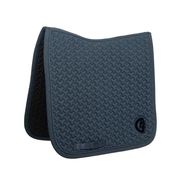 SADDLE PAD PLAITED 3D LOGO DRESSAGE PINE GREEN KENTUCKY SADDLE PAD PLAITED 3D LOGO DRESSAGE PINE GREEN KENTUCKY