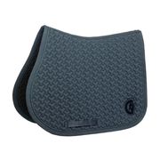 SADDLE PAD PLAITED 3D LOGO SHOW JUMPING PINE GREEN KENTUCKY SADDLE PAD PLAITED 3D LOGO SHOW JUMPING PINE GREEN KENTUCKY