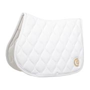 SADDLE PAD WAVE 3D SHOW JUMPING WHITE KENTUCKY SADDLE PAD WAVE 3D SHOW JUMPING WHITE KENTUCKY