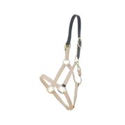 SAFETY HALTER WITH BREAKAWAY HEADPIECE FOR MAXIMUM PROTECTION BEIGE SAFETY HALTER WITH BREAKAWAY HEADPIECE FOR MAXIMUM PROTECTION BEIGE