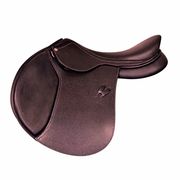 SELLA DA SALTO GRACE IN CUOIO MARTELLATO CON SEGGIO MEDIO PROFONDO, CUSCINI LATEX E PALETTA MEDIA MARRONE SELLA DA SALTO GRACE IN CUOIO MARTELLATO CON SEGGIO MEDIO PROFONDO, CUSCINI LATEX E PALETTA MEDIA MARRONE