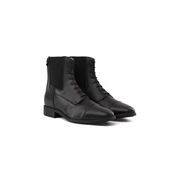 SHORT BOOTS FRONT LACES DY'ON BLACK SHORT BOOTS FRONT LACES DY'ON BLACK