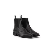 SHORT BOOTS FRONT ZIPPER DY'ON BLACK SHORT BOOTS FRONT ZIPPER DY'ON BLACK