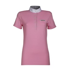SHORT SLEEVED PIQUET COMPETITION POLO ANIMO Women Pink SHORT SLEEVED PIQUET COMPETITION POLO ANIMO Women Pink
