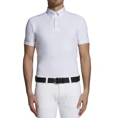 SHORT SLEEVED POLO WITH BUTTONS PORTOFINO VESTRUM BIANCO Men White SHORT SLEEVED POLO WITH BUTTONS PORTOFINO VESTRUM BIANCO Men White