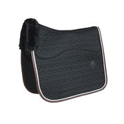 SKIN FRIENDLY SADDLE PAD DRESSAGE STAR QUILTING BLACK SKIN FRIENDLY SADDLE PAD DRESSAGE STAR QUILTING BLACK