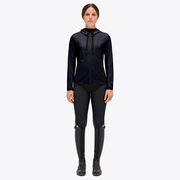 SOFTSHELL DONNA CAPPUCCIO E CERNIERA BLU SOFTSHELL DONNA CAPPUCCIO E CERNIERA BLU