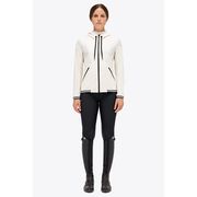 SOFTSHELL DONNA CAPPUCCIO E CERNIERA OFF WHITE SOFTSHELL DONNA CAPPUCCIO E CERNIERA OFF WHITE