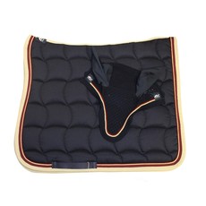 SOTTOSELLA DA DRESSAGE QUARZO CON CUFFIA ANNA SCARPATI BEIGE 1 BORDINO 2 CORDINI SOTTOSELLA DA DRESSAGE QUARZO CON CUFFIA ANNA SCARPATI BEIGE 1 BORDINO 2 CORDINI