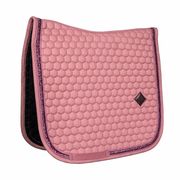 SOTTOSSELLA DA DRESSAGE ANATOMICO FUXIA CON BORDO GLITTERATO KENTUCKY SOTTOSSELLA DA DRESSAGE ANATOMICO FUXIA CON BORDO GLITTERATO KENTUCKY
