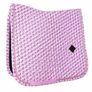 SOTTOSSELLA DA DRESSAGE CON FANTASIA PONY SU BASE ROSA SOTTOSSELLA DA DRESSAGE CON FANTASIA PONY SU BASE ROSA